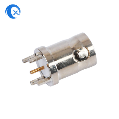 Máy CNC 6GHZ Phần cứng 1.5V BNC Đầu nối cáp RF Trở kháng 50 Ohm