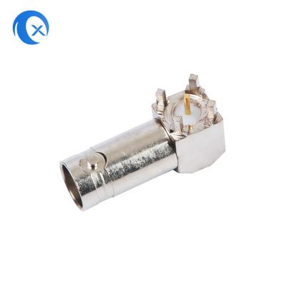 Máy CNC 6GHZ Phần cứng 1.5V BNC Đầu nối cáp RF Trở kháng 50 Ohm