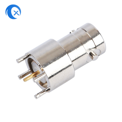 Máy CNC 6GHZ Phần cứng 1.5V BNC Đầu nối cáp RF Trở kháng 50 Ohm