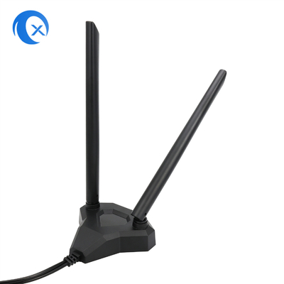 Ăng-ten mở rộng WiFi từ tính 5dBi băng tần kép 2,4 / 5,8g cho thẻ PC PCI