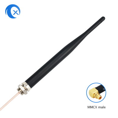 Vách ngăn Ăng ten Omni 3G 4G LTE với Đầu nối MMCX Cáp Rg316