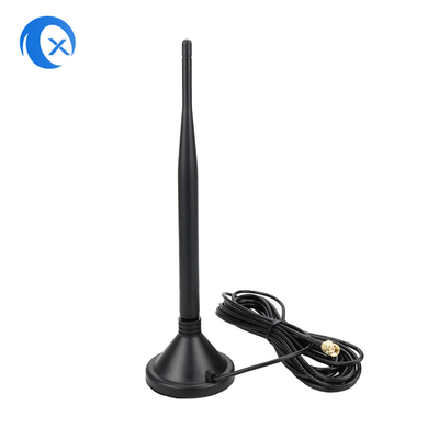 2.4G 5 DBi WiFi Extender Ứng ăng-ten gắn từ với SMA đầu nối nam để truyền thông không dây tín hiệu