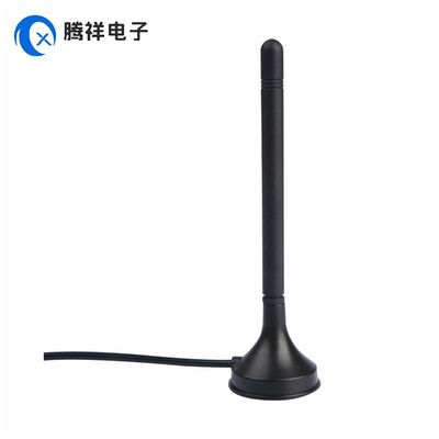 698-960MHz/1710-2700MHz 3dBi Không dây 4G / LTE ăng-ten SMA Male Connector Magnetic Mount với cáp Rg174
