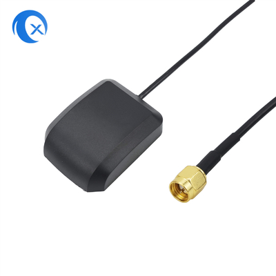 1575.42MHz 27dBi ăng-ten GPS với hai khuếch đại xe DVD điều hướng GPS ăng-ten hoạt động 3m Meter SMA Male Connector