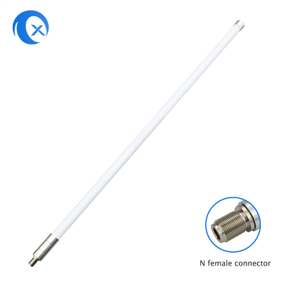 Ăng ten sợi thủy tinh 915MHz 8dBi màu trắng Lora LorawanHelium Hotspot Miner Ăng ten trong nhà / ngoài trời